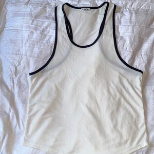 Lands' End White Tank Top for Men